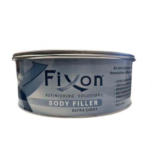 FIXON BODY FILLER 1KG + PASTE HARDNER & 5KG + PASTE HARDNER