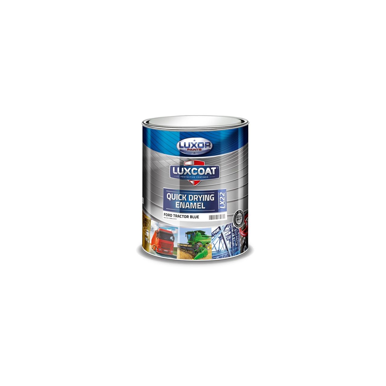 LUXOR QUICK DRYING ENAMEL FORD TRACTOR BLUE 1L / 5L