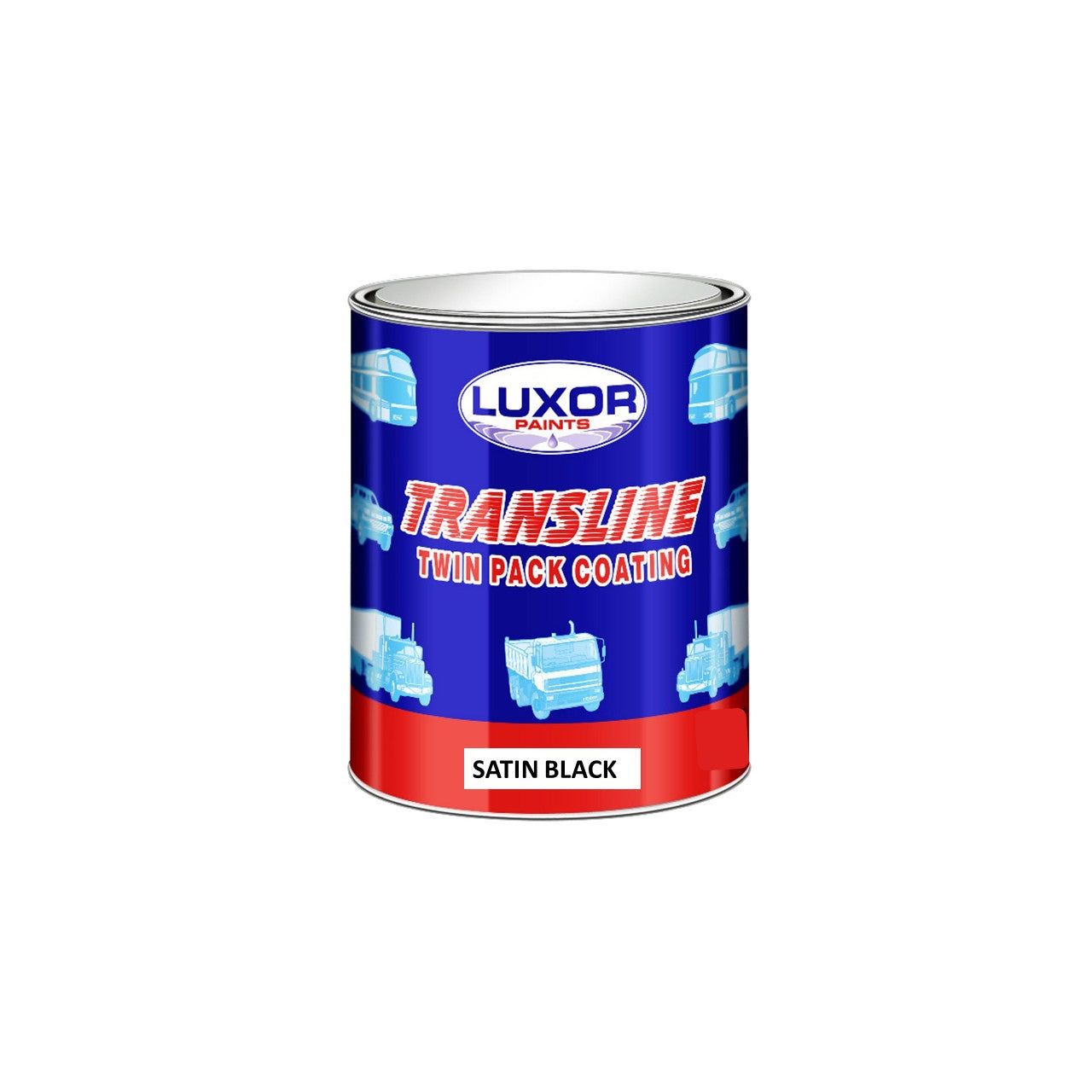 LUXOR TRANSLINE SATIN BLACK 1L / 5L – CBS Paint & Panel