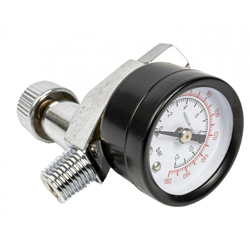 In Line Air Regulator 40mm / 12Bar / 1/4"M Outlet