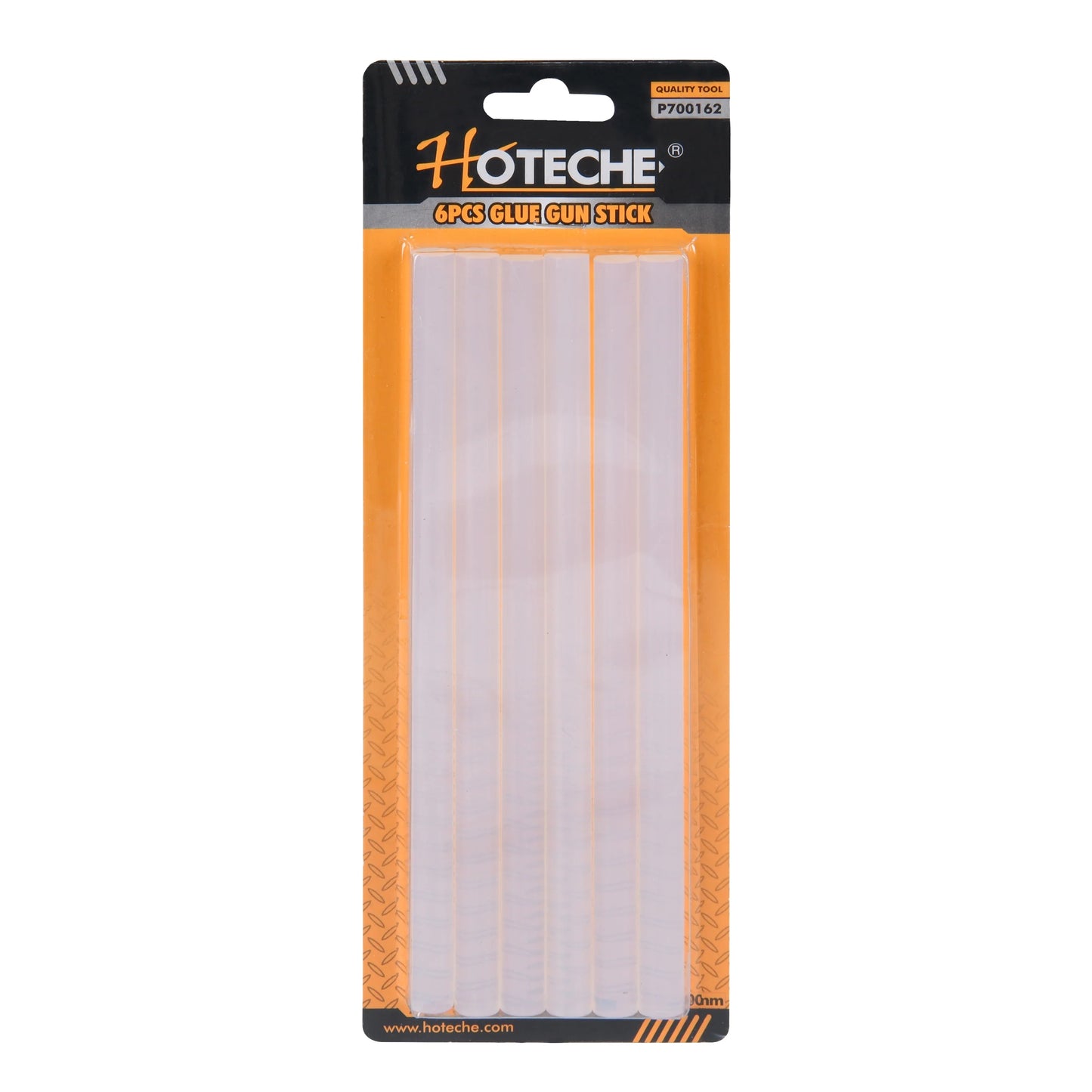 Hoteche 6PCS Glue Gun Stick 11mm x 200mm Clear