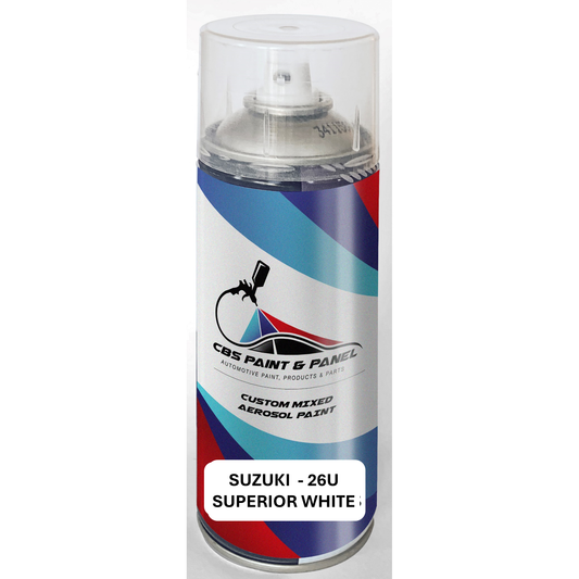 Aerosol Suzuki Superior White - 26U - Basecoat or 2K