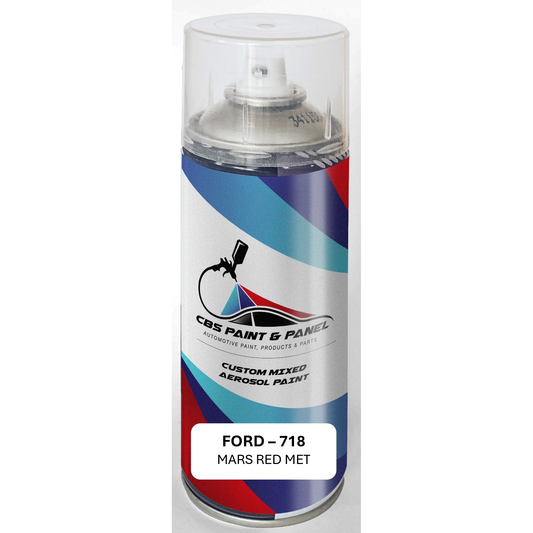 Aerosol Ford Mars Red Metallic - 718 - Basecoat