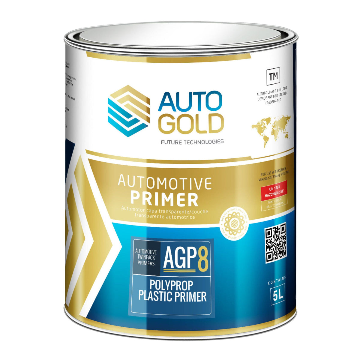 AUTOGOLD AGA8 POLYPROP PLASTIC PRIMER 500ML & 1L – CBS Paint & Panel