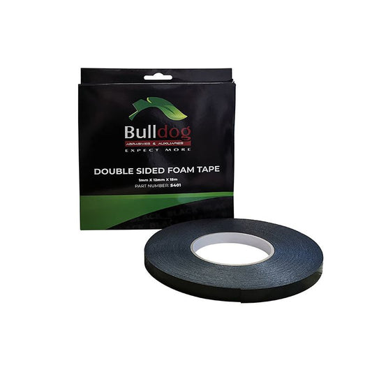 BULLDOG FOAM TAPE 13MM X 50M EACH