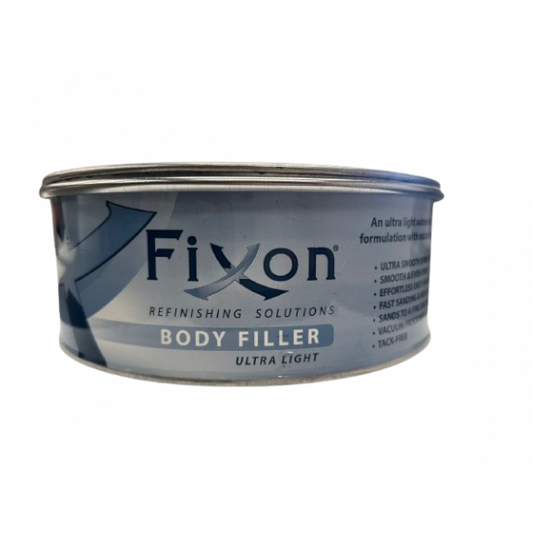 FIXON BODY FILLER 1KG + PASTE HARDNER & 5KG + PASTE HARDNER