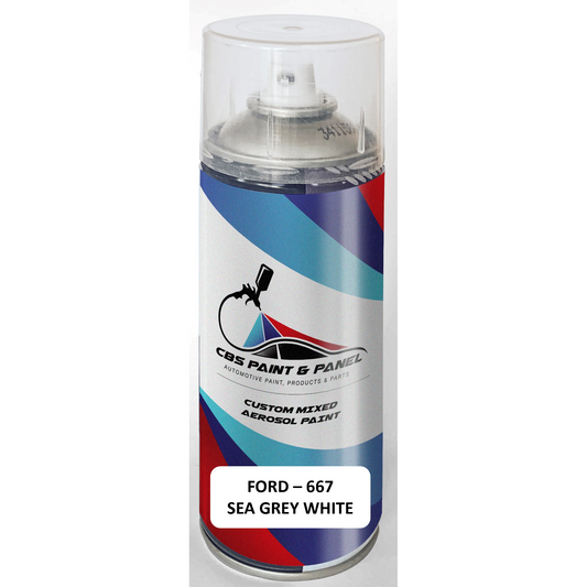 Aerosol Ford Sea Grey Metallic - 667 - Basecoat