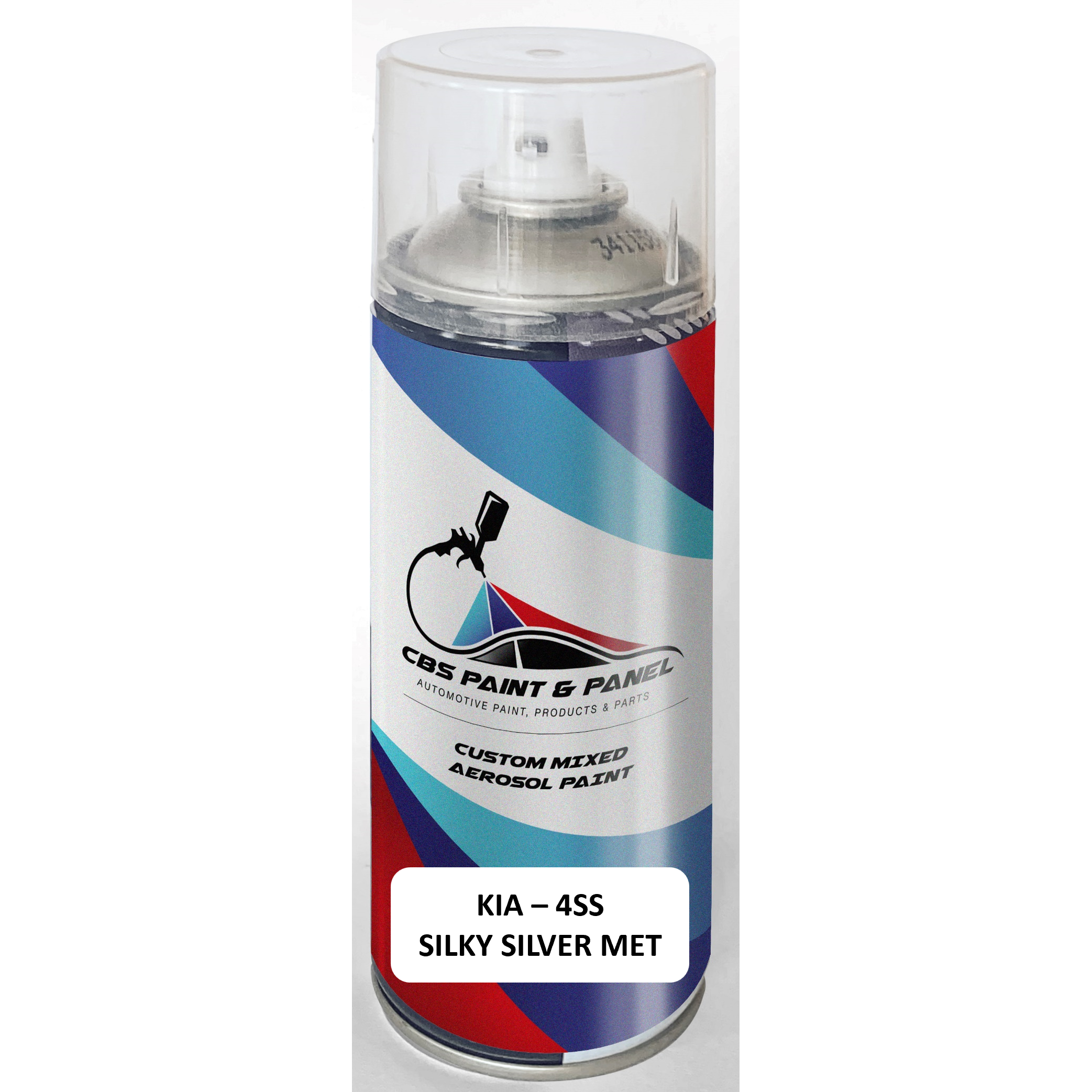 Aerosol Kia Silky Silver Metallic - 4SS - Basecoat – CBS Paint & Panel