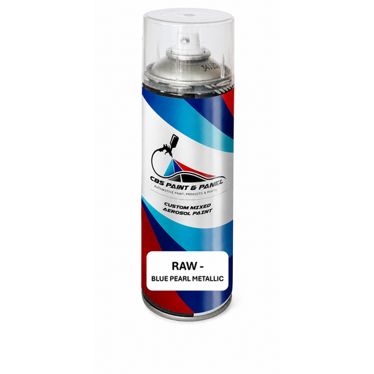 Aerosol Nissan Blue Pearl Metallic - RAW - Basecoat
