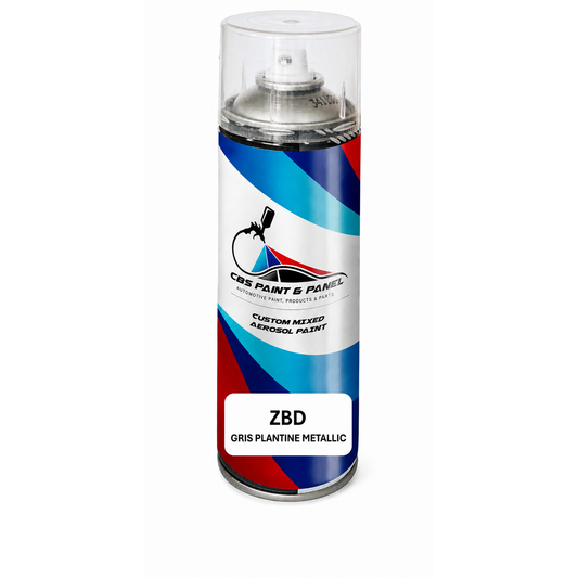Aerosol Nissan Gris Platine Metallic - ZBD - Basecoat