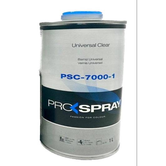 ProSpray Universal Clear paint can on a white background