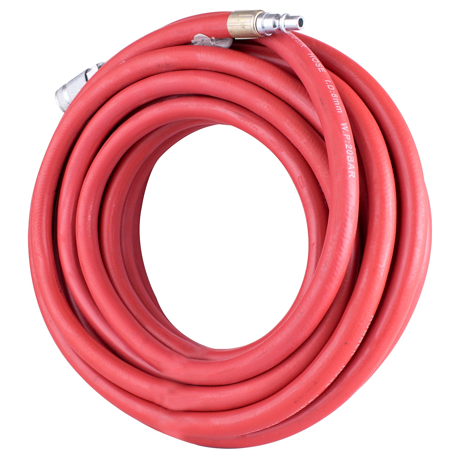 RUBBER HOSE KIT 8MMX10M RED W/ARO COUPLER – CBS Paint & Panel