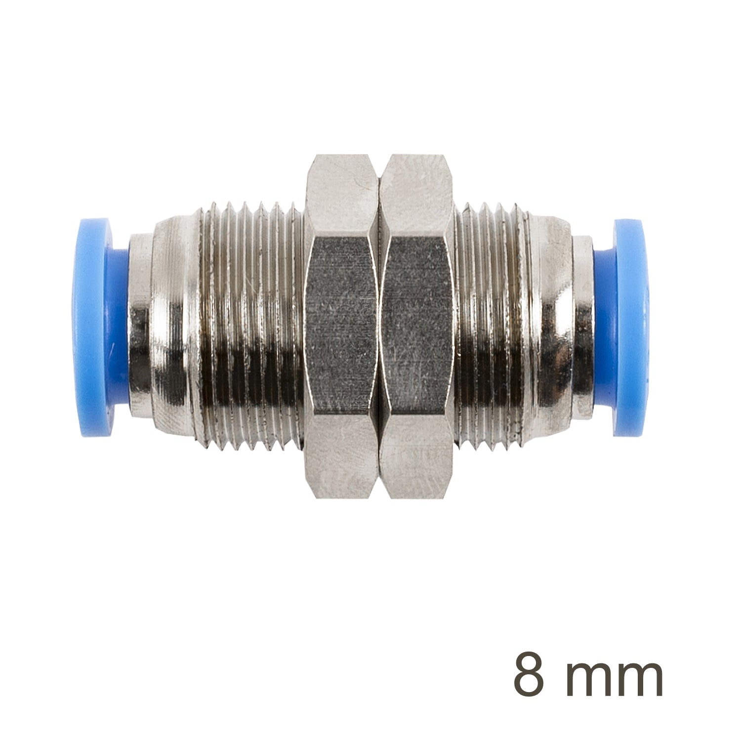 METAL BULKHEAD STR. CONNECTOR 8MM – CBS Paint & Panel