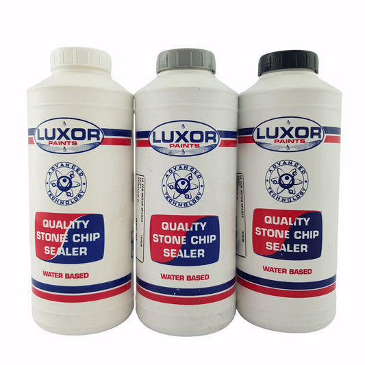 LUXOR STONE CHIP SEALER 1L WHITE, GREY, BLACK