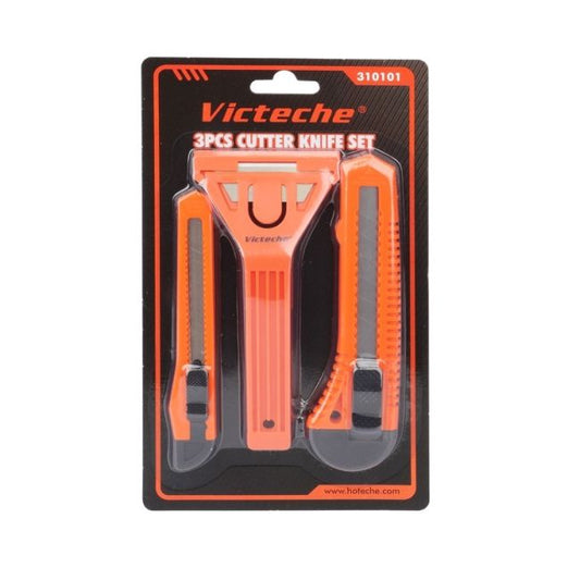 Victeche 3PCS Cutter Knife Set