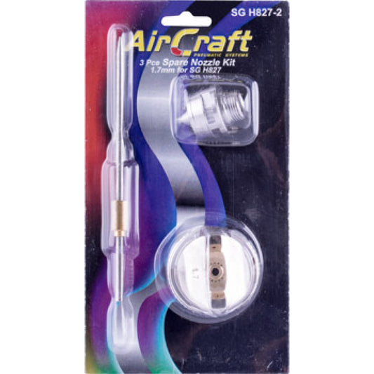 SPARE NOZZLE KIT 1.7MM FOR SG H827